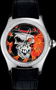  Corum Bubble Baron Samedi (Ref. 082.177.47_F101-VOOD)