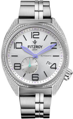часы Fitzroy Original Diamond Steel Automatic F-S-SDP-S5S1
