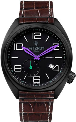  Fitzroy Original Black Steel Automatic F-S-K3L5