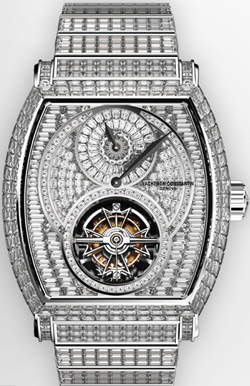 часы Malte Regulator Tourbillon High Jewellery invisible-setting