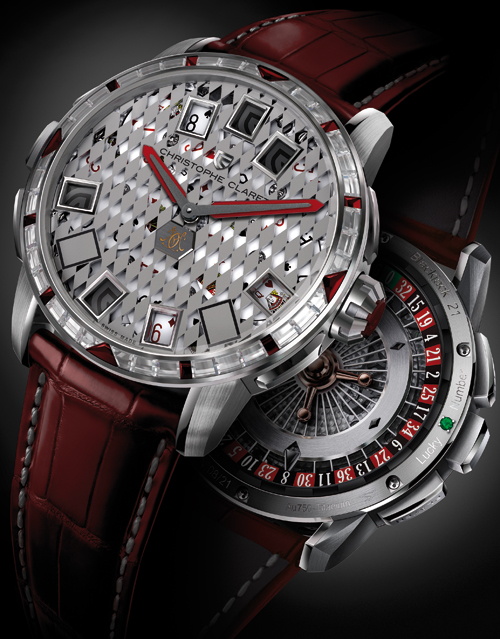 новая версия часов 21 Blackjack от Christophe Claret