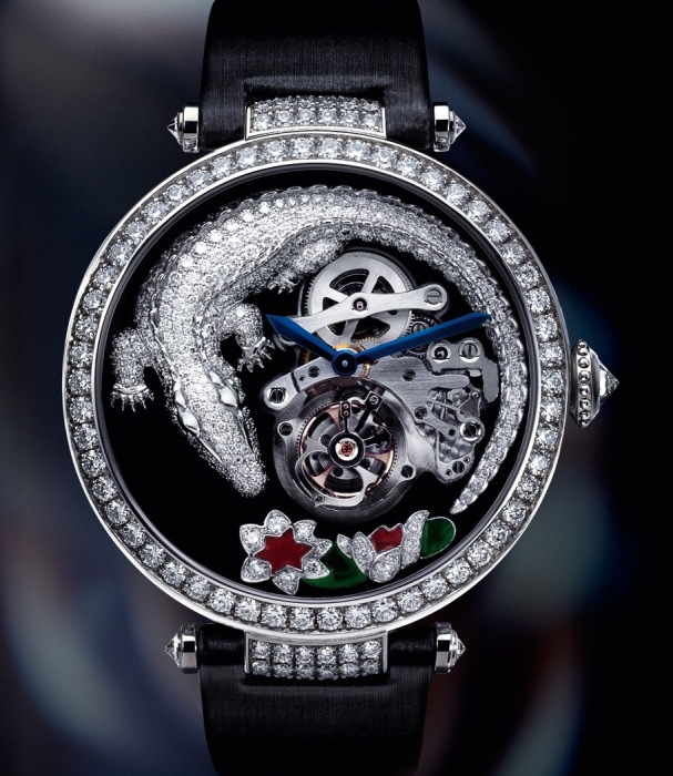 Часы Tourbillon and Crocodile