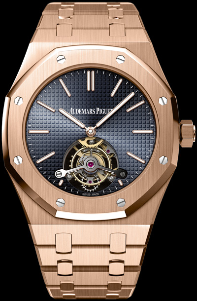 часы Openworked Extra-Thin Royal Oak Tourbillon 40th Anniversary Limited Edition