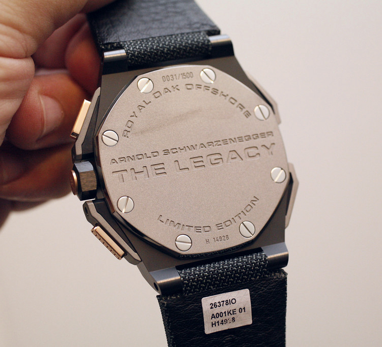 часы RO Offshore Schwarzenegger The Legacy Chronograph