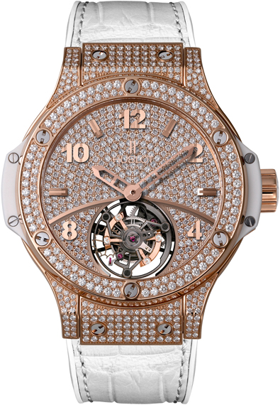 женские часы Big Bang Tutti Frutti Tourbillon Ref. 345.PE.9010.LR.1704