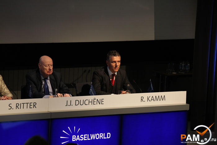 торжественная церемония открытия выставки BaselWorld 2012 торжественная церемония открытия выставки BaselWorld 2012