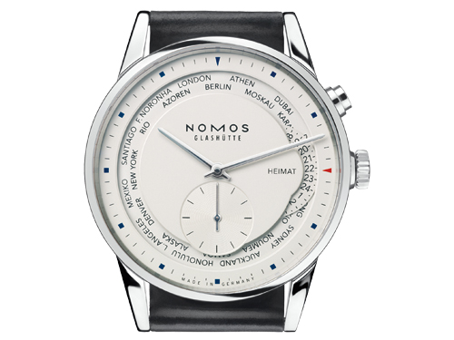 Nomos Glashutte Zurich Weltzeit