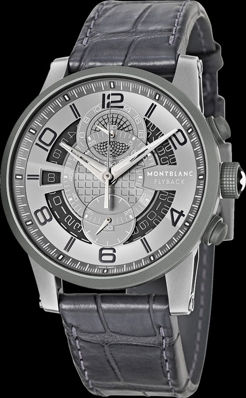 новые лимитированные часы Timewalker Twinfly Chronograph "GreyTech" от Montblanc