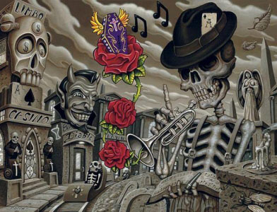 праздник под названием День мертвых (по-испански Día de los Muertos)