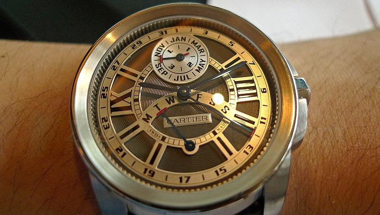 Часы Calibre de Cartier Perpetual Calendar