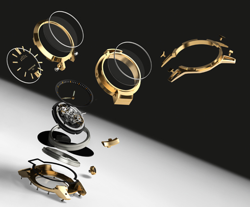 модель R01 Tourbillon Manège модель R01 Tourbillon Manège