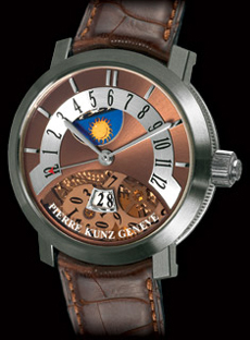 часы Second Time Zone Ref: A017 FHR GD