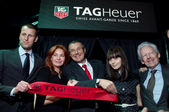 Новый магазин часов TAG Heuer в Москве