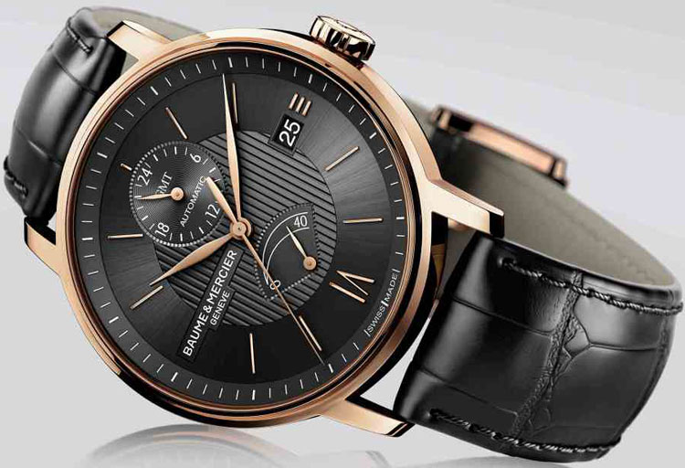 Швейцарские часы Baume & Mercier Classima Dual time & Power Reserve