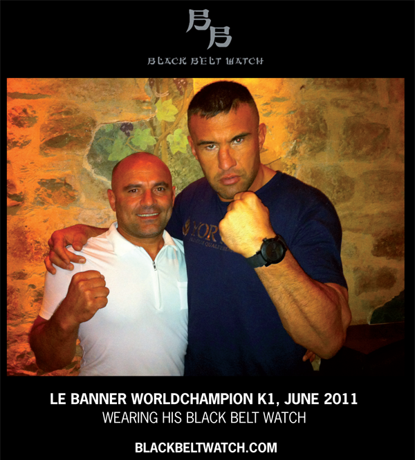 Жером Ле Баннер в часах от Black Belt Watch