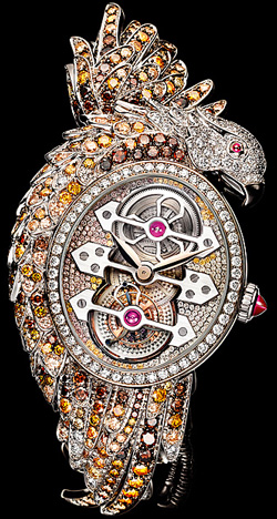 часы Boucheron и Girard-Perregaux - Ladyhawke Tourbillion