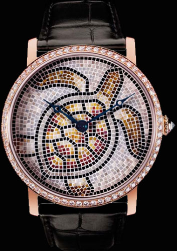 часы Rotonde de Cartier turtle motif (Ref. CRHPI00549)