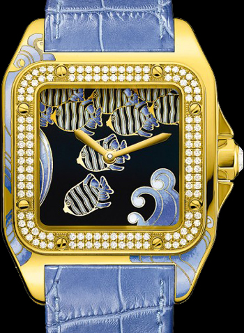 часы Santos 100 Large (ref. WM505010) часы Santos 100 Large (ref. WM505010)