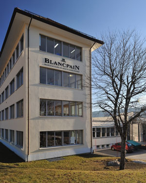 фабрика компании Blancpain
