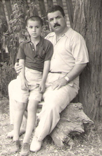 Справа налево: Симоне Чотовелли, Ютчак Чотовелли. Торино 1955 Справа налево: Симоне Чотовелли, Ютчак Чотовелли. Торино 1955