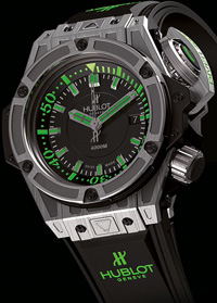 часы Hublot King Power Oсeanographic 4000 (King Power Diver 4000 Titane)