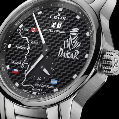 часы Edox в честь ралли-рейд Dakar