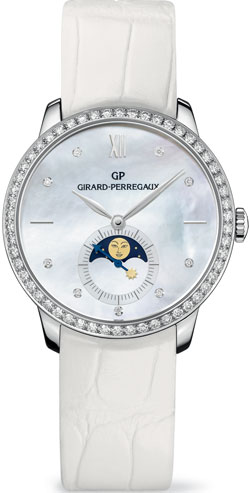часы Girard-Perregaux 1966 Lady Moon phase (Ref: 49524D53A752-CK7A)