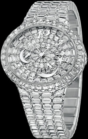 женские часы Girard Perregaux Cat's Eye Haute Joaillerie (Ref. 91701B53PB21-53A)