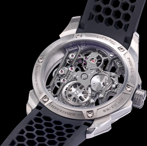задняя сторона часов Titanium Manual Hour-Minute