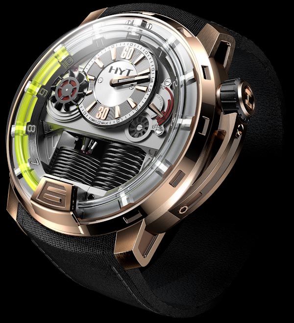 часы H1 Hydro Mechanical от HYT часы H1 Hydro Mechanical от HYT