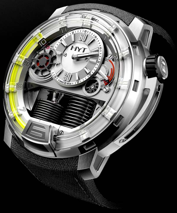 часы H1 Hydro Mechanical от HYT часы H1 Hydro Mechanical от HYT