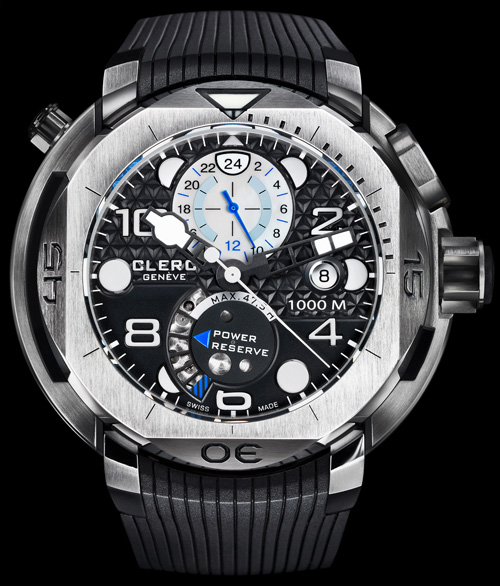 часы Hydroscaph Steel GMT