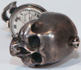 карманные часы-череп от Пауля Дитисхайма