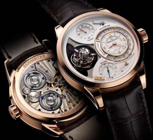 часы Jaeger-LeCoultre Duometre à Spherotourbillon (ref. 605 25 20)
