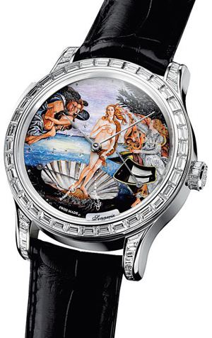 часы Jaeger-LeCoultre Master Minute Repeater Venus «Рождение Венеры» Сандро Боттичелли