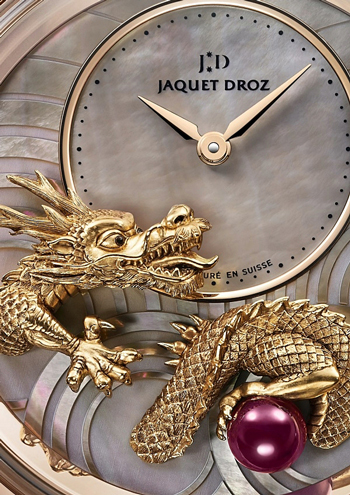 часы Jaquet Droz Petite Heure Minute Relief Dragon (Ref. J005023271)