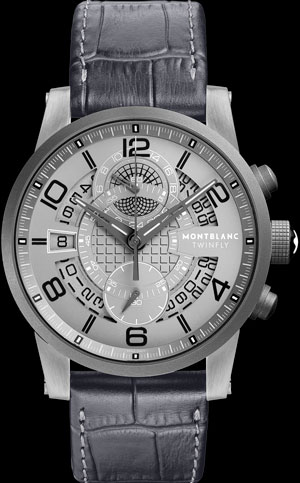 часы Montblanc Timewalker Twinfly Chronograph GreyTech