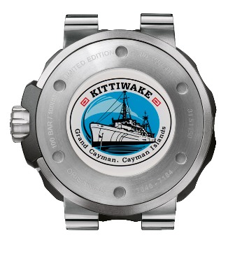 задняя сторона часов ProDiver Kittiwake Limited Edition 1000M Diver