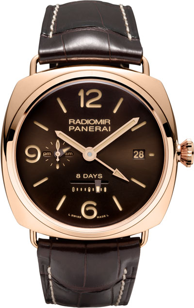 часы Radiomir 8 days GMT Oro Rosso Special Edition (Ref: PAM00395)