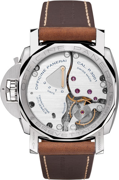 задняя сторона часов Luminor Marina 1950 3 Days (Ref: РАМ00422)