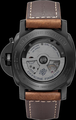 задняя сторона часов Luminor 1950 3 Days GMT Automatic Ceramica - 44 мм /Ref. PAM00441/