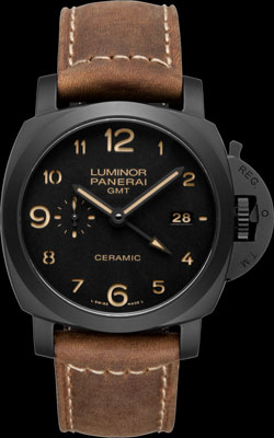 часы Luminor 1950 3 Days GMT Automatic Ceramica - 44 мм /Ref. PAM00441/