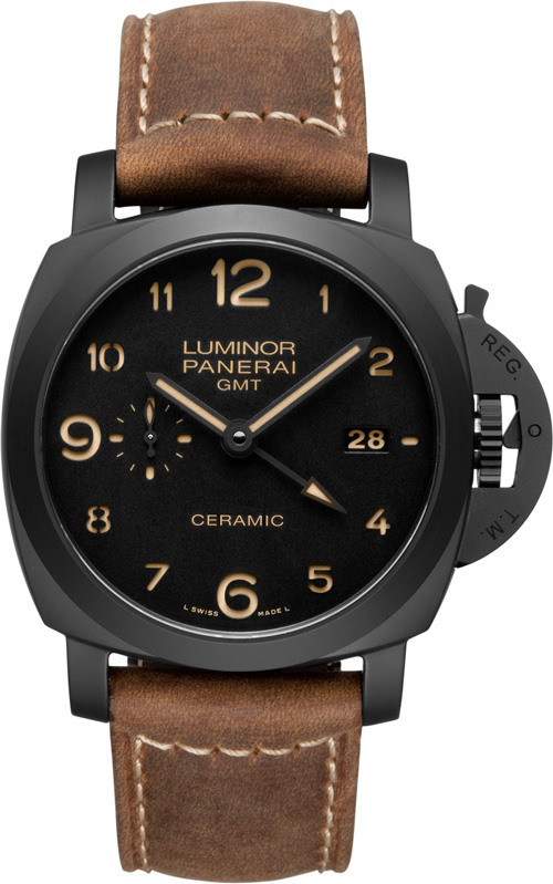 часы Luminor 1950 3 Days GMT Automatic Ceramica - 44 мм /Ref. PAM00441/