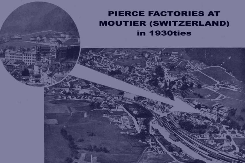 фабрика Pierce 1883