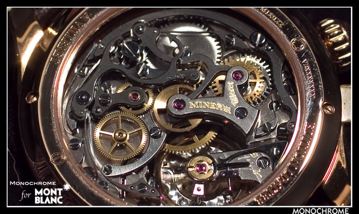 Швейцарские часы Montblanc Villeret 1858 Vintage Pulsographe