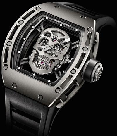 часы Richard Mille Tourbillon RM 052 Skull часы Richard Mille Tourbillon RM 052 Skull