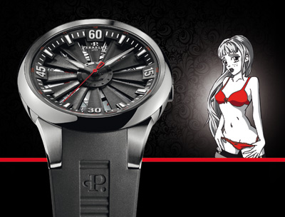 лимитированные часы Turbine Erotic от Perrelet