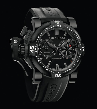 часы Chronofighter Oversize Diver Deep Black