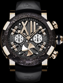  2012  Romain Jerome Steampunk Red Chrono (Ref. RJ.T.CH.SP.003.01):    !