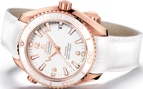 часы Seamaster Planet Ocean Ceragold White Planet St. Moritz (Ref. 232.63.42.21.04.001)